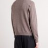 Wool and Cashmere-Blend Sweater - BK