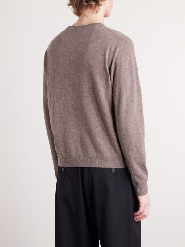 Wool and Cashmere-Blend Sweater - BK