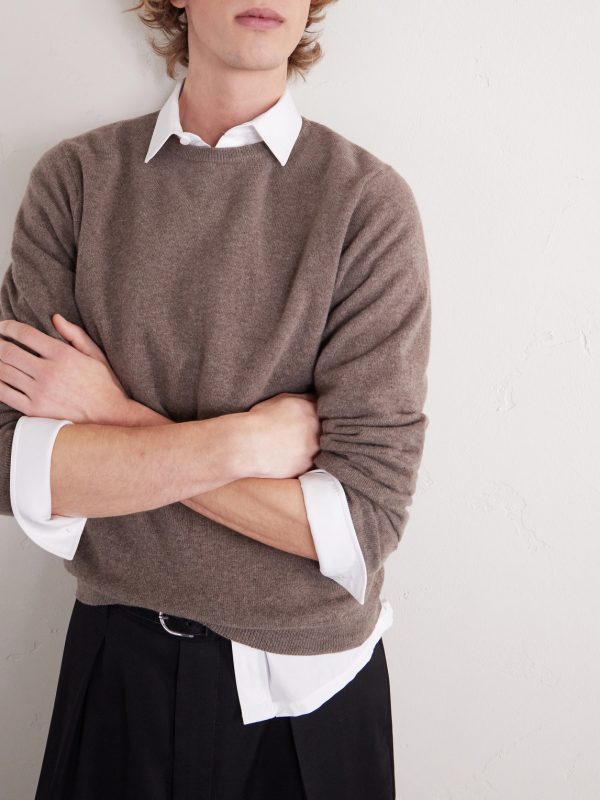Wool and Cashmere-Blend Sweater - CU