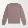 Wool and Cashmere-Blend Sweater