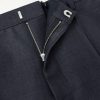 Straight-Leg Wool and Mohair-Blend Trousers - E1 Straight-Leg Wool and Mohair-Blend Trousers - E1