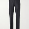 Straight-Leg Wool and Mohair-Blend Trousers Straight-Leg Wool and Mohair-Blend Trousers
