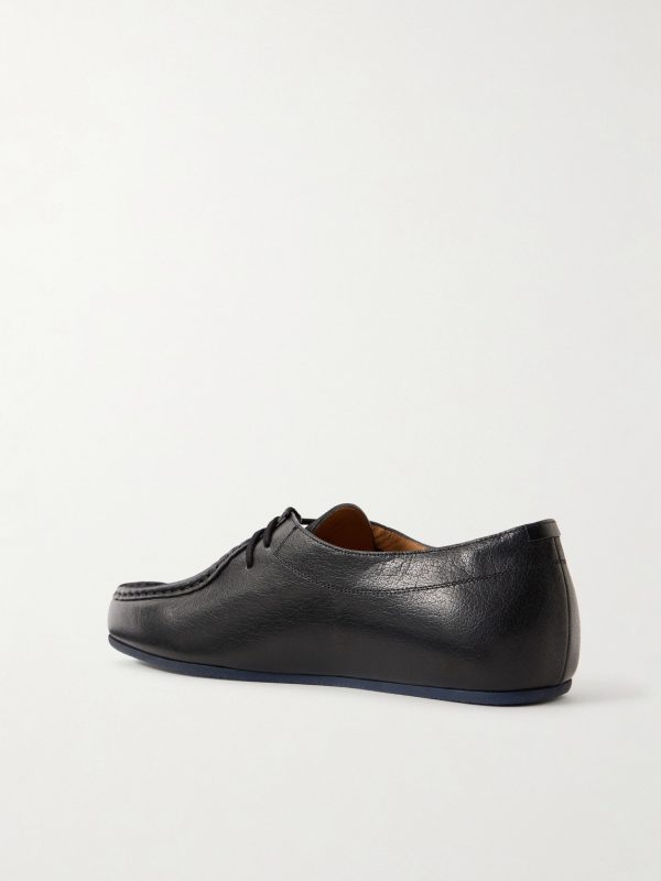 Leather Derby Shoes - BK