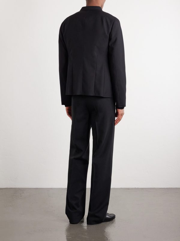 Virgin Wool Jacket - BK Virgin Wool Jacket - BK