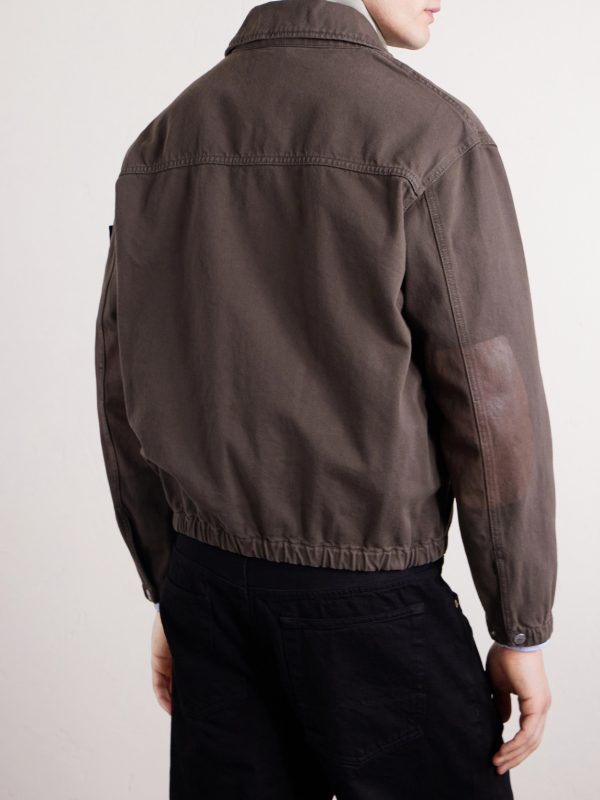 Light Bull Garment-Dyed Denim Jacket - BK Light Bull Garment-Dyed Denim Jacket - BK