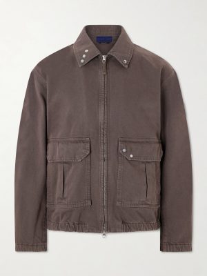 Light Bull Garment-Dyed Denim Jacket Light Bull Garment-Dyed Denim Jacket