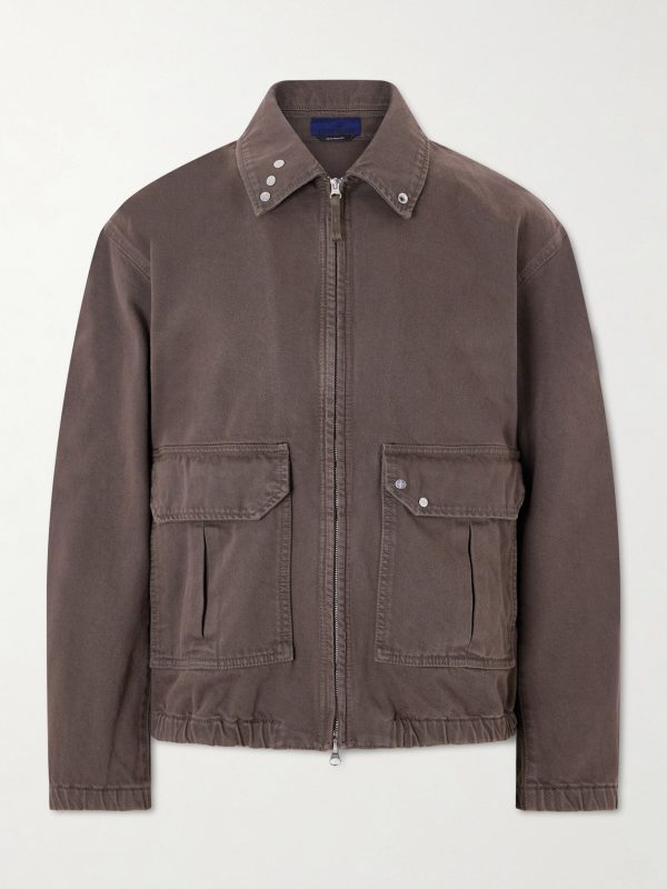 Light Bull Garment-Dyed Denim Jacket Light Bull Garment-Dyed Denim Jacket