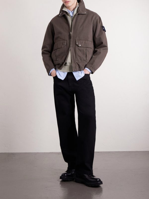 Light Bull Garment-Dyed Denim Jacket - OU Light Bull Garment-Dyed Denim Jacket - OU