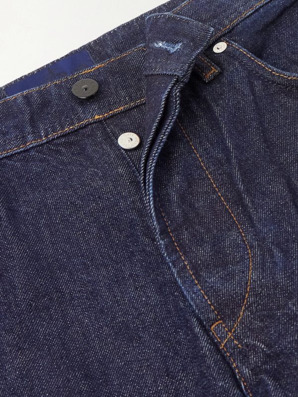 STONE ISLAND DENIM Denim Straight-Leg Jeans - E1 STONE ISLAND DENIM Denim Straight-Leg Jeans - E1