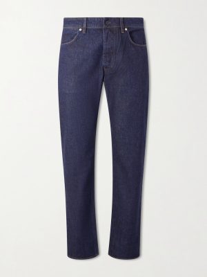STONE ISLAND DENIM Denim Straight-Leg Jeans