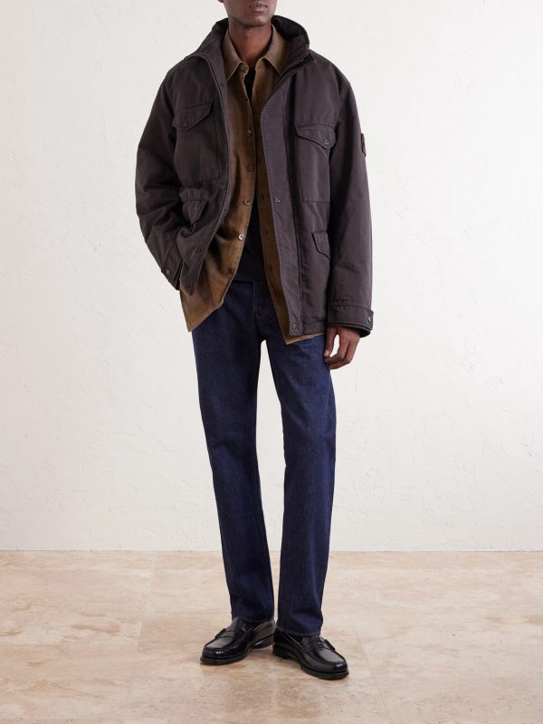 STONE ISLAND DENIM Denim Straight-Leg Jeans - OU STONE ISLAND DENIM Denim Straight-Leg Jeans - OU
