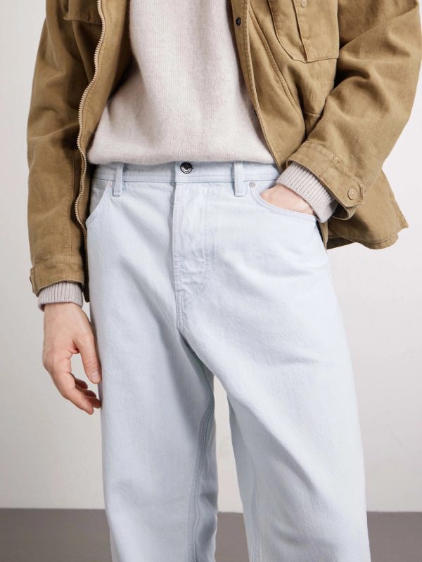 STONE ISLAND DENIM Denim Straight-Leg Jeans - CU STONE ISLAND DENIM Denim Straight-Leg Jeans - CU