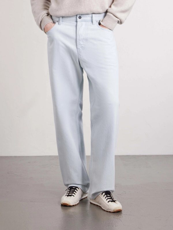 STONE ISLAND DENIM Denim Straight-Leg Jeans - FR STONE ISLAND DENIM Denim Straight-Leg Jeans - FR
