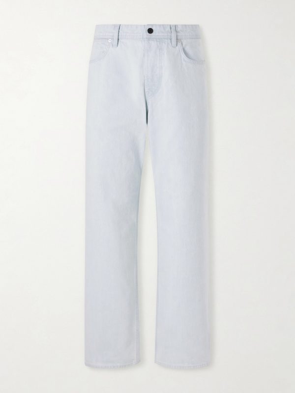 STONE ISLAND DENIM Denim Straight-Leg Jeans STONE ISLAND DENIM Denim Straight-Leg Jeans