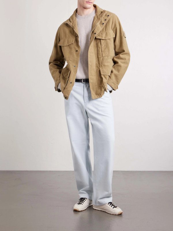 STONE ISLAND DENIM Denim Straight-Leg Jeans - OU STONE ISLAND DENIM Denim Straight-Leg Jeans - OU