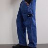STONE ISLAND DENIM Straight-Leg Logo-Appliquéd Crinkled-Shell Trousers - CU STONE ISLAND DENIM Straight-Leg Logo-Appliquéd Crinkled-Shell Trousers - CU
