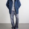 STONE ISLAND GHOST David Garment-Dyed Canvas Hooded Parka - OU STONE ISLAND GHOST David Garment-Dyed Canvas Hooded Parka - OU