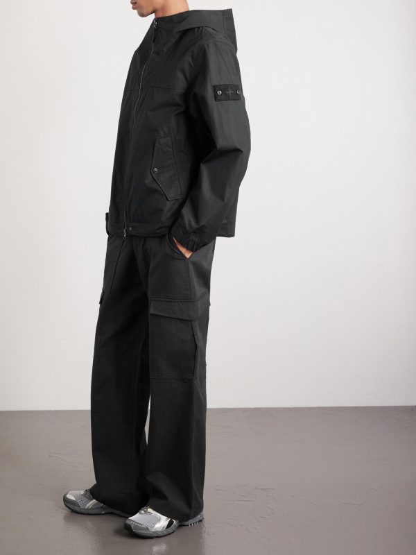 STONE ISLAND GHOST Cotton Hooded Parka - OU