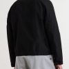 STONE ISLAND GHOST David Garment-Dyed Canvas Jacket - BK STONE ISLAND GHOST David Garment-Dyed Canvas Jacket - BK