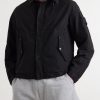 STONE ISLAND GHOST David Garment-Dyed Canvas Jacket - FR STONE ISLAND GHOST David Garment-Dyed Canvas Jacket - FR