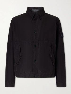 STONE ISLAND GHOST David Garment-Dyed Canvas Jacket