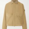 STONE ISLAND GHOST Split-Leather Jacket STONE ISLAND GHOST Split-Leather Jacket
