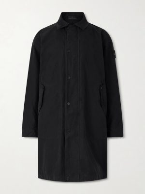 STONE ISLAND GHOST David Tech-Canvas Coat STONE ISLAND GHOST David Tech-Canvas Coat