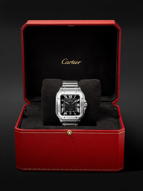 Santos de Cartier Large Automatic 47.5mm Stainless Steel Watch, Ref. No. WSSA0096 - E3 Santos de Cartier Large Automatic 47.5mm Stainless Steel Watch, Ref. No. WSSA0096 - E3