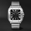 Santos de Cartier Large Automatic 47.5mm Stainless Steel Watch, Ref. No. WSSA0096 Santos de Cartier Large Automatic 47.5mm Stainless Steel Watch, Ref. No. WSSA0096