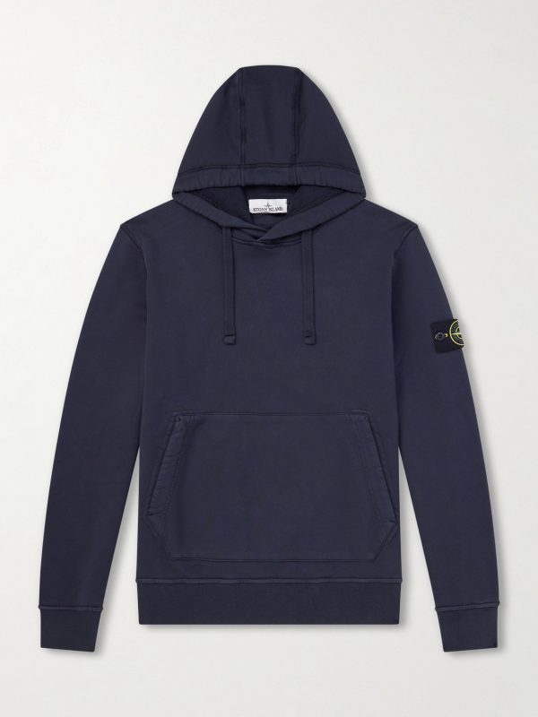 Logo-Appliquéd Organic Cotton-Jersey Hoodie Logo-Appliquéd Organic Cotton-Jersey Hoodie