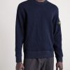 Waffle-Knit Organic Cotton Fleece Sweatshirt - FR Waffle-Knit Organic Cotton Fleece Sweatshirt - FR
