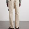 Straight-Leg Organic Panama Cotton Trousers - BK