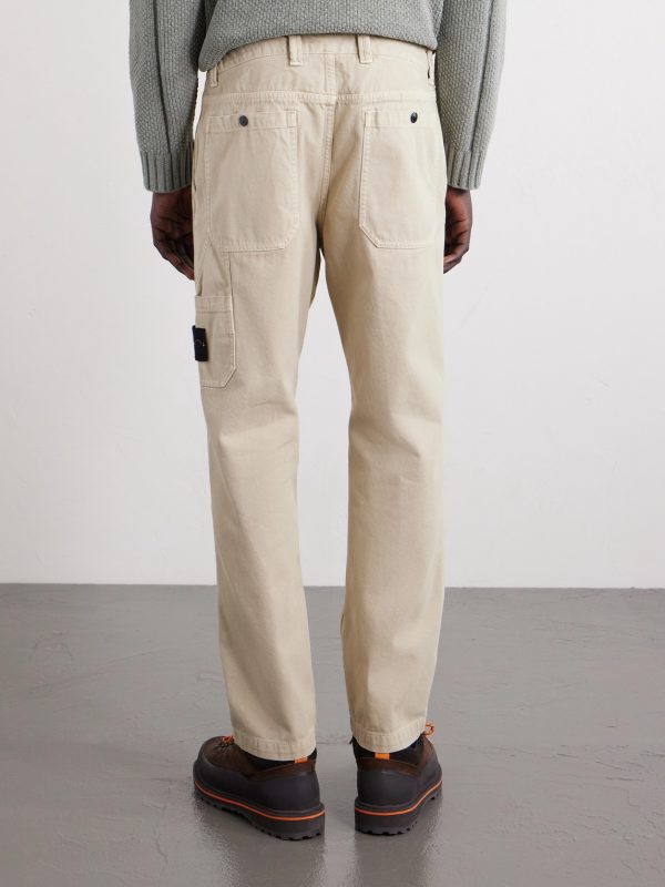Straight-Leg Organic Panama Cotton Trousers - BK