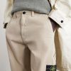 Straight-Leg Organic Panama Cotton Trousers - CU