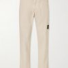 Straight-Leg Organic Panama Cotton Trousers
