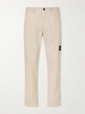 Straight-Leg Organic Panama Cotton Trousers