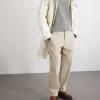 Straight-Leg Organic Panama Cotton Trousers - OU