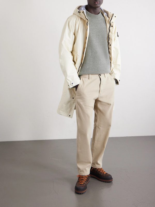 Straight-Leg Organic Panama Cotton Trousers - OU