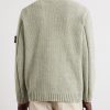 Cotton-Chenille Mock-Neck Sweater - BK Cotton-Chenille Mock-Neck Sweater - BK