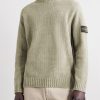 Cotton-Chenille Mock-Neck Sweater - FR Cotton-Chenille Mock-Neck Sweater - FR
