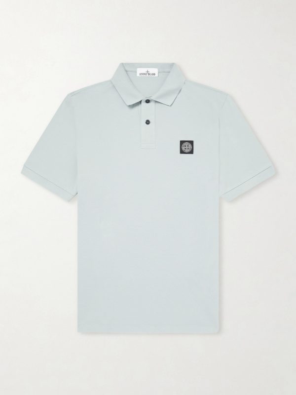 Stretch Cotton-Blend Piqué Polo Shirt Stretch Cotton-Blend Piqué Polo Shirt