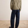Brushed Recycled-Nylon Harrington Jacket - BK Brushed Recycled-Nylon Harrington Jacket - BK