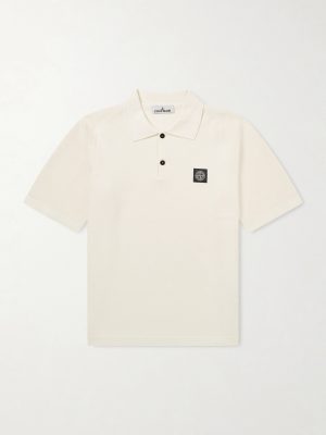 Waffle-Knit Organic Cotton Polo Shirt Waffle-Knit Organic Cotton Polo Shirt