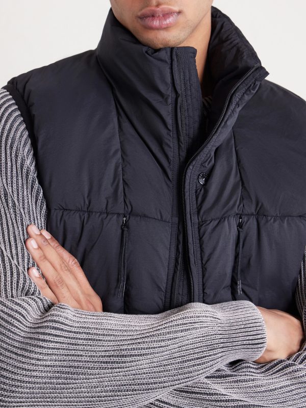 Quilted Nylon Down Gilet - CU