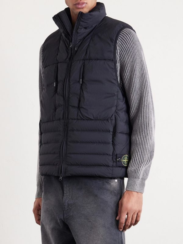 Quilted Nylon Down Gilet - FR