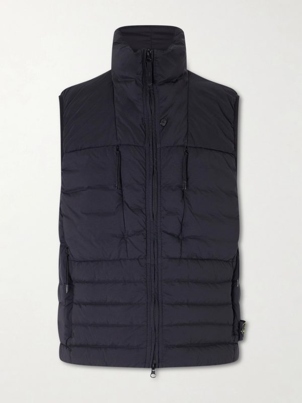 Quilted Nylon Down Gilet