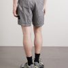 Straight-Leg Nylon Metal ECONYL® Shorts - BK Straight-Leg Nylon Metal ECONYL® Shorts - BK