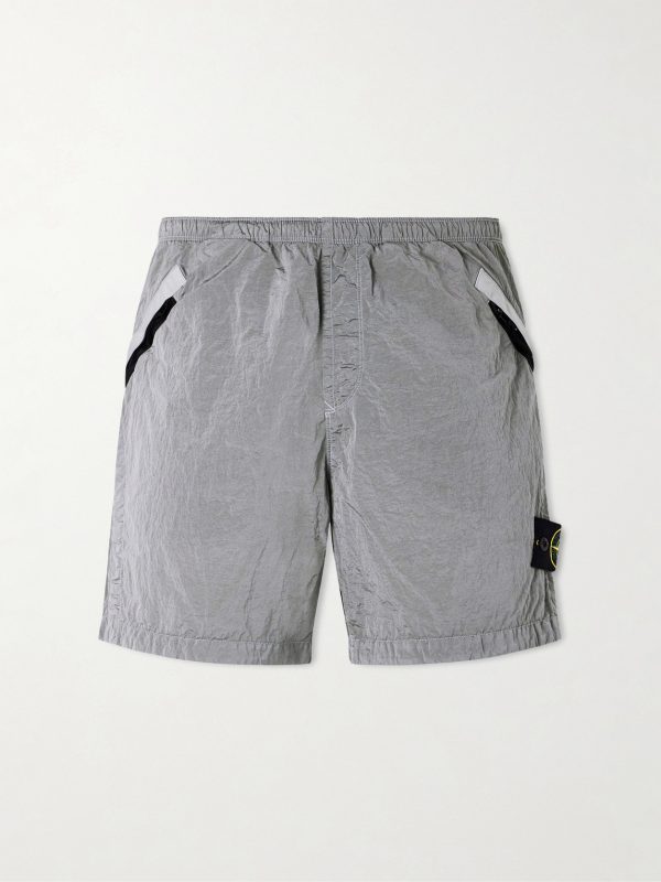 Straight-Leg Nylon Metal ECONYL® Shorts Straight-Leg Nylon Metal ECONYL® Shorts