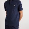 Stretch Cotton-Blend Piqué Polo Shirt - FR Stretch Cotton-Blend Piqué Polo Shirt - FR