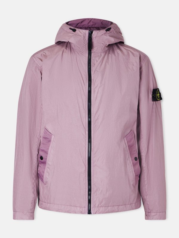 Garment-Dyed Crinkled Recycled-Nylon Parka Garment-Dyed Crinkled Recycled-Nylon Parka